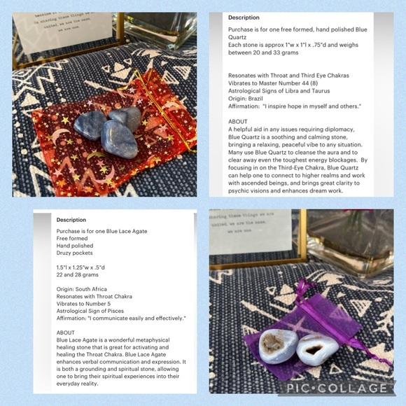 FULL SET OF VARIOUS CRYSTALS FROM YOGA STUDIO / WELLNESS SHOP *Over $600 value* - Picture 13 of 14